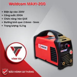 Sản phẩm Weldcom MAXI 200 300x300 — Công Ty TNHH MTV Vĩnh Tài — MST 2000991957