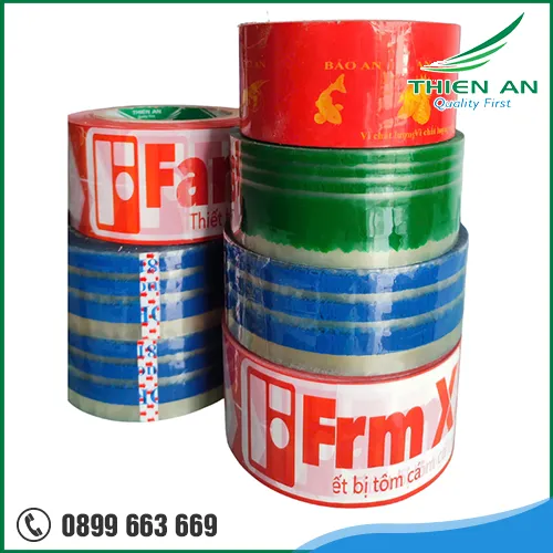Sản phẩm bang keo in an theo mau (1) — Băng Keo Thiên An - Công Ty TNHH Sản Xuất Thương Mại & Dịch Vụ Thiên An — MST 2001297639