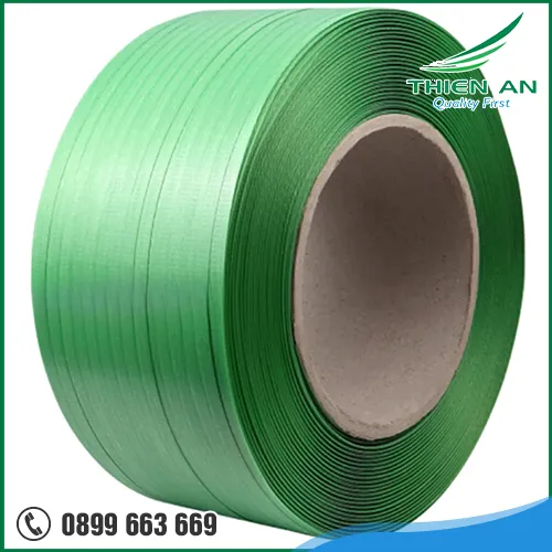 Sản phẩm day dai pp mau xanh 12mm — Băng Keo Thiên An - Công Ty TNHH Sản Xuất Thương Mại & Dịch Vụ Thiên An — MST 2001297639