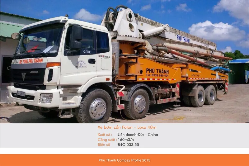 Sản phẩm xe bom bt 1_1 — Xây Dựng Phú Thành - Công Ty Cổ Phần Xây Dựng Phú Thành — MST 2100323054