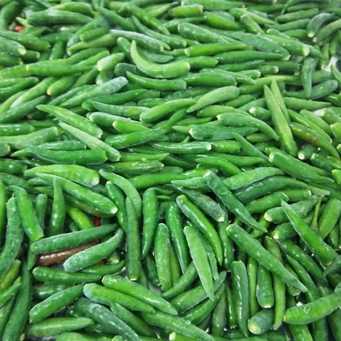 Sản phẩm iqf frozen green chilli — Công Ty TNHH Chế Biến Thực Phẩm Nấm Xuất Khẩu Tư Thao Sóc Trăng — MST 2200197607