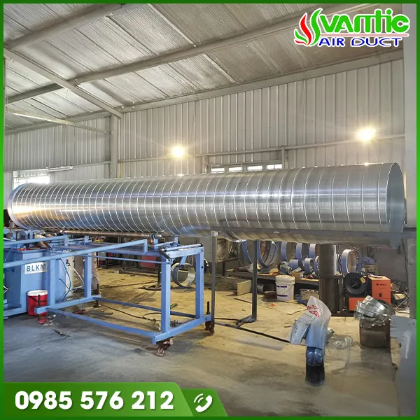 Sản phẩm May chay ong gio tron xoan — ống Gió VANTIC - Công Ty TNHH Vantic — MST 2300535345