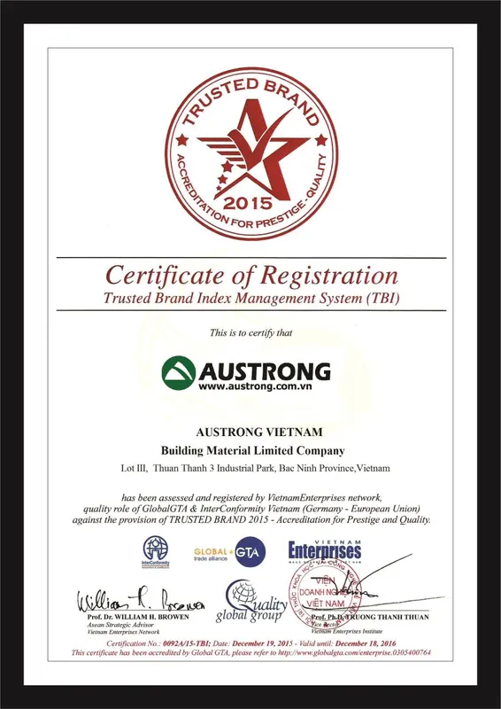 Sản phẩm gt 1 — Austrong - Công Ty TNHH Austrong Việt Nam — MST 2300577137