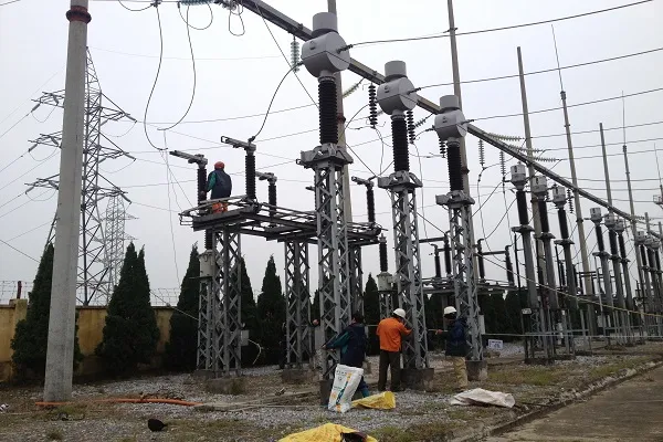 Sản phẩm TBA 110 KV Lai Khê   Hải Dương (1).JPG — Xi Mạ Sơn Linh - Công Ty Cổ Phần Đầu Tư Thương Mại Sơn Linh — MST 2300629233