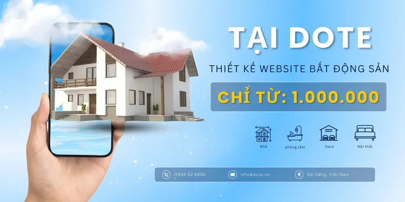 Sản phẩm thiet ke website tai dote — Công Ty TNHH Một Thành Viên Đồng Thế — MST 2300755478