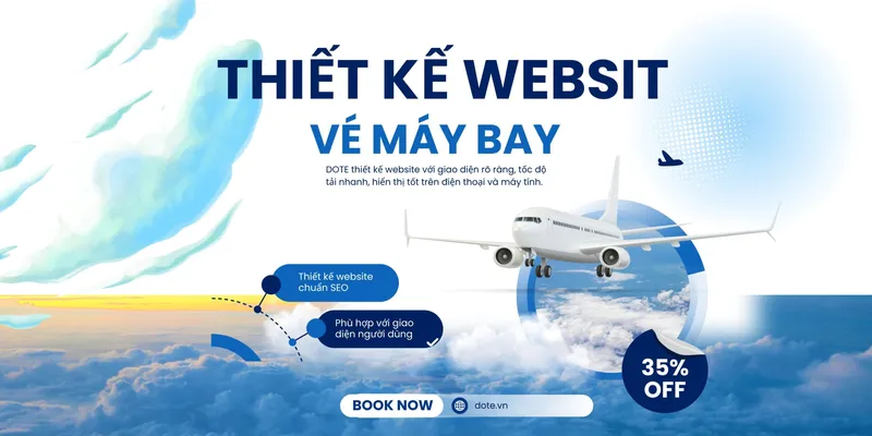 Sản phẩm thiet ke website ve may bay scaled — Công Ty TNHH Một Thành Viên Đồng Thế — MST 2300755478