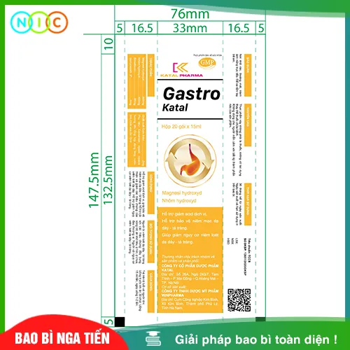 Sản phẩm E2101 0609 Tui Gastro — Bao Bì Nga Tiến - Công Ty TNHH Công Nghiệp Nga Tiến — MST 2300780354