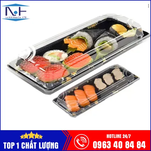 Sản phẩm hop sushi chu nhat — Công ty TNHH Sản Xuất Và Thương Mại Việt Hàn Plastic — MST 2300785962