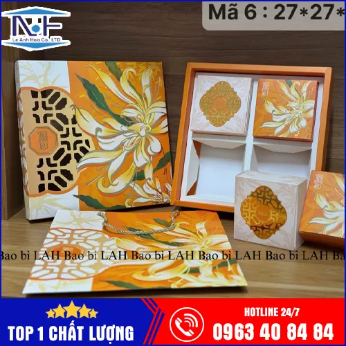 Sản phẩm hop trung thu 4 banh 2 — Công ty TNHH Sản Xuất Và Thương Mại Việt Hàn Plastic — MST 2300785962