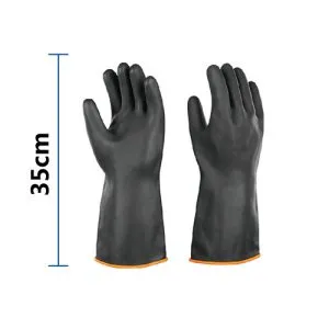 Sản phẩm Găng tay cao su chống acid đen dài 35cm 300x300 — Đồng Phục Thu Ngân - Công Ty TNHH TMDV Và Đào Tạo Thu Ngân — MST 2300853267