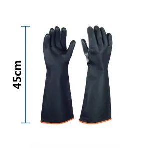 Sản phẩm Găng tay cao su chống acid đen dài 45cm 300x300 — Đồng Phục Thu Ngân - Công Ty TNHH TMDV Và Đào Tạo Thu Ngân — MST 2300853267