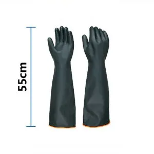 Sản phẩm Găng tay cao su chống acid đen dài 55cm 300x300 — Đồng Phục Thu Ngân - Công Ty TNHH TMDV Và Đào Tạo Thu Ngân — MST 2300853267