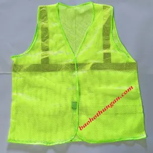 Sản phẩm áo phản quang lưới màu xanh chuối 300x300 — Đồng Phục Thu Ngân - Công Ty TNHH TMDV Và Đào Tạo Thu Ngân — MST 2300853267