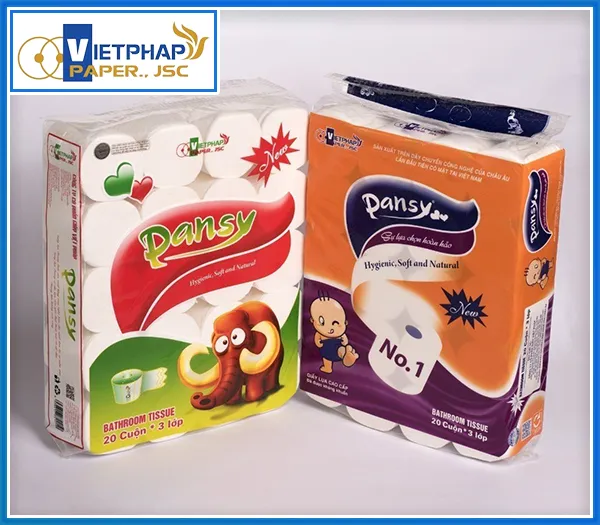 Sản phẩm GVS pansy 20 cuon — Giấy Vệ Sinh Việt Pháp - Công Ty Cổ Phần Giấy Việt Pháp — MST 2300891689