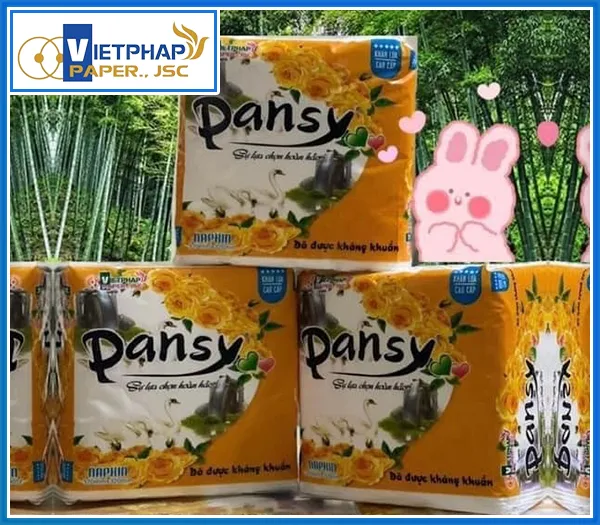 Sản phẩm pansy khan an thien nga k33 — Giấy Vệ Sinh Việt Pháp - Công Ty Cổ Phần Giấy Việt Pháp — MST 2300891689