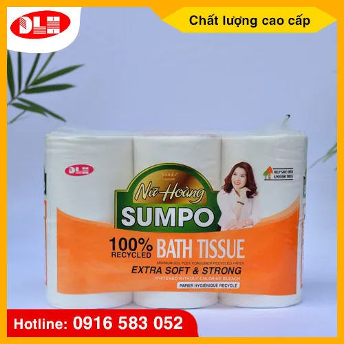 Sản phẩm giay vs sumpo cao cap 3 lop lo 6 cuon — Gia Công Giấy Vệ Sinh - Công Ty TNHH Đầu Tư Phát Triển Thương Mại Và Dịch Vụ Đạt
Linh Hương — MST 2300898959