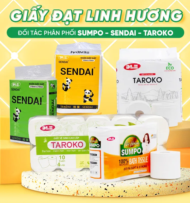 Sản phẩm Intro — Gia Công Giấy Vệ Sinh - Công Ty TNHH Đầu Tư Phát Triển Thương Mại Và Dịch Vụ Đạt
Linh Hương — MST 2300898959