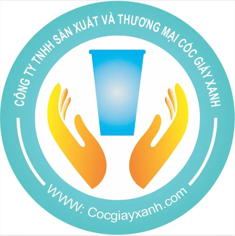 Logo Cốc Giấy Xanh - Công Ty TNHH Hancom Việt Nam