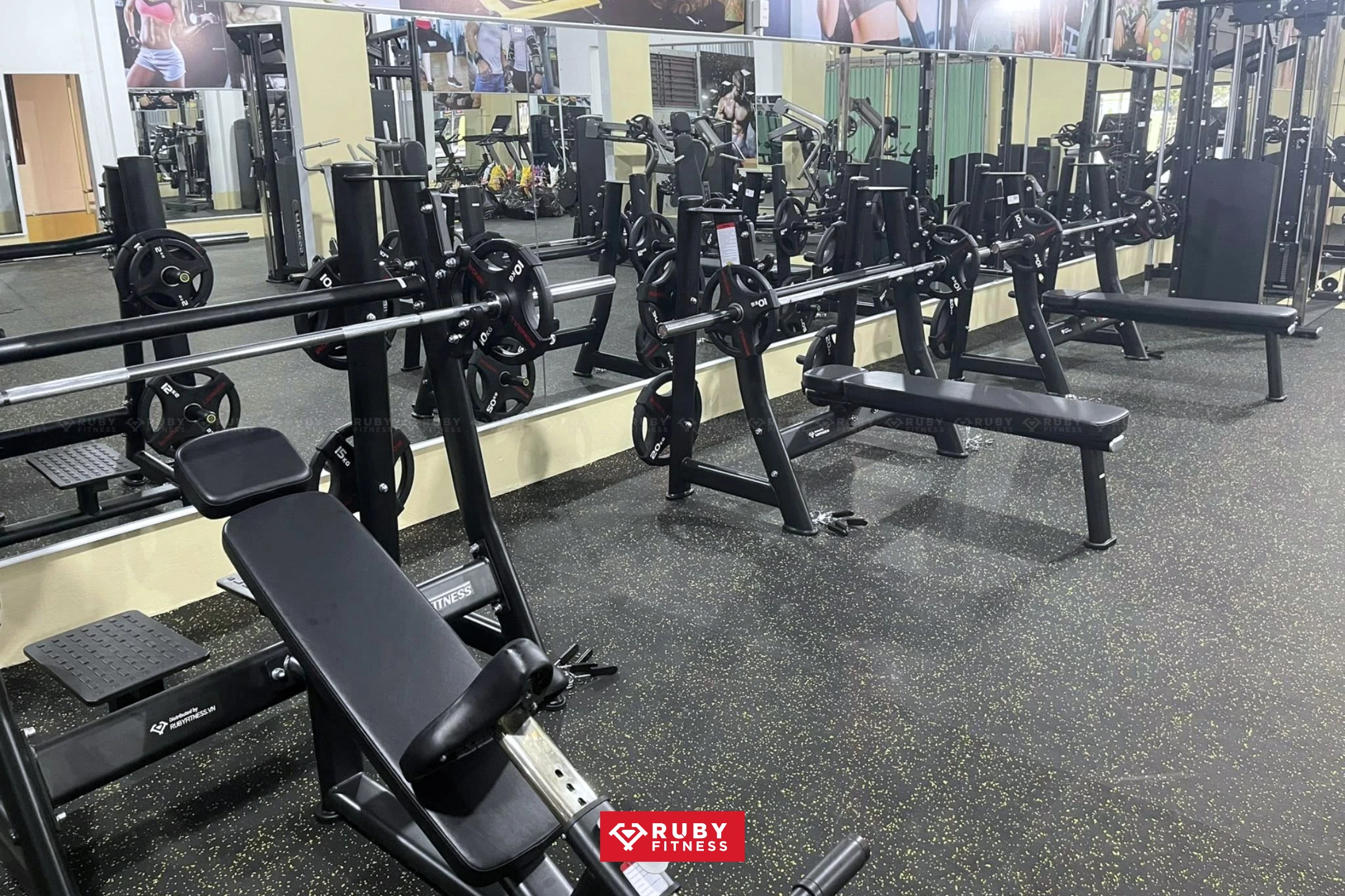 Sản phẩm Setup du an phong gym 200m2 tai Nam Dinh — Ruby Fitness - Công Ty Cổ Phần Ruby Fitness — MST 2300980385