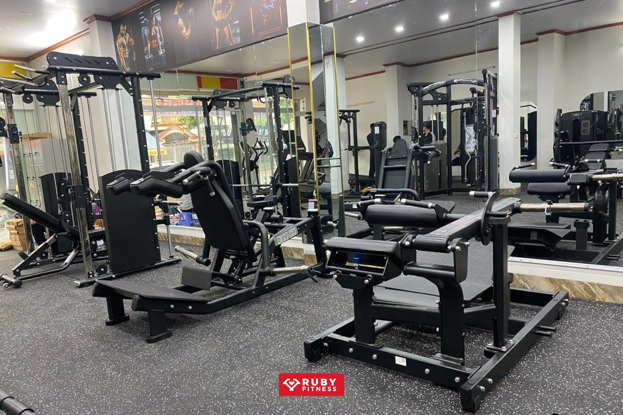 Sản phẩm Setup phong gym 250m2 Du An tai Hung Yen — Ruby Fitness - Công Ty Cổ Phần Ruby Fitness — MST 2300980385