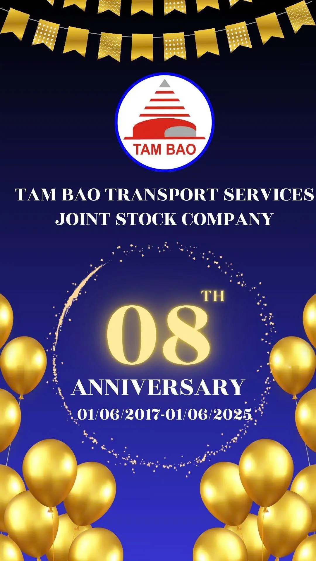 Sản phẩm sinh nhat lan 8 — Vận Chuyển Tam Bảo - Công Ty Cổ Phần Dịch Vụ Vận Chuyển Tam Bảo — MST 2300984936