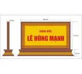 Sản phẩm 201208063331_bien_chuc_danh0 160x145 2 — Văn Phòng Phẩm Hoài Linh — MST 2300992662