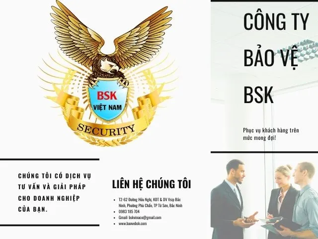 Sản phẩm Dich vu bao ve BSK — Bảo Vệ BSK - Công Ty CP Dịch Vụ Bảo Vệ BSK Việt Nam — MST 2300997533