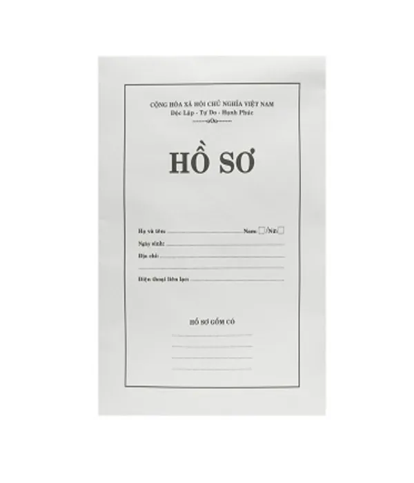 Sản phẩm BÃ¬a há»“ sÆ¡ xin viá»‡c — Khẩu Trang Y Tế Thảo Nguyên Xanh - Công Ty TNHH Sản Xuất Và Thương Mại Dịch Vụ
Thảo Nguyên — MST 2301021536