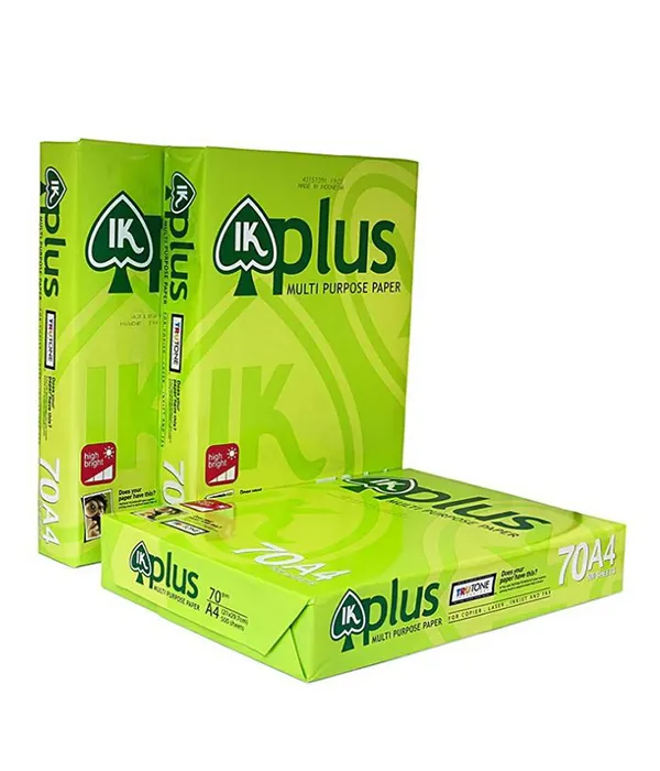 Sản phẩm Giáº¥y A4 IK Plus 70 GSM — Khẩu Trang Y Tế Thảo Nguyên Xanh - Công Ty TNHH Sản Xuất Và Thương Mại Dịch Vụ
Thảo Nguyên — MST 2301021536