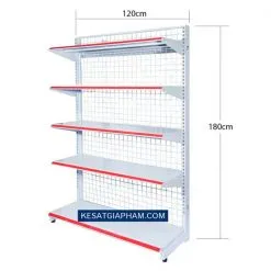 Sản phẩm ke sieu thi don 180x120 247x247 — Kệ Sắt Gia Phạm - Công Ty TNHH SX TM Và DV Gia Phạm — MST 2301033700