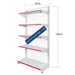 Sản phẩm ke sieu thi don 180x90 247x247 — Kệ Sắt Gia Phạm - Công Ty TNHH SX TM Và DV Gia Phạm — MST 2301033700