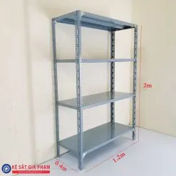 Sản phẩm ke sat v lo c2m d1.2m r0.4m 4 tang 247x247 — Kệ Sắt Gia Phạm - Công Ty TNHH SX TM Và DV Gia Phạm — MST 2301033700