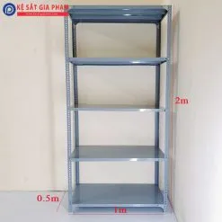 Sản phẩm ke sat v lo c2m d1m r0.5m 5 tang 247x247 — Kệ Sắt Gia Phạm - Công Ty TNHH SX TM Và DV Gia Phạm — MST 2301033700