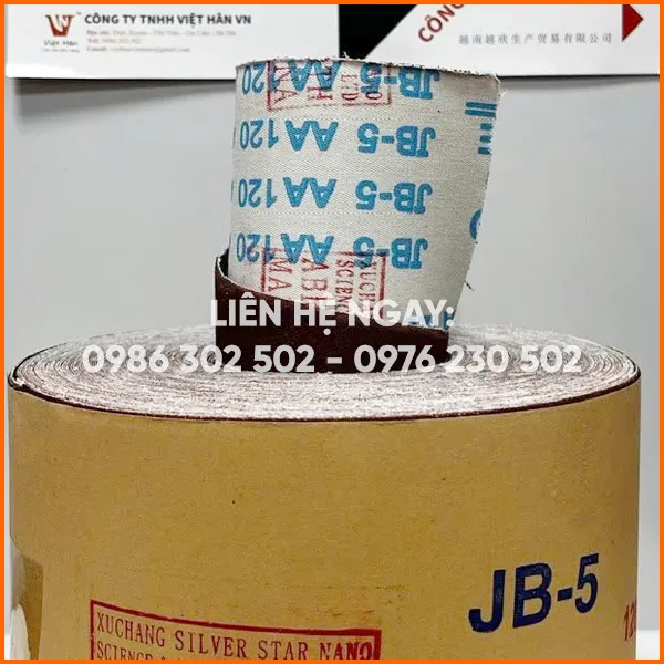 Sản phẩm nham JB5 — Giấy Nhám Việt Hân - Công Ty TNHH Việt Hân VN — MST 2301054651
