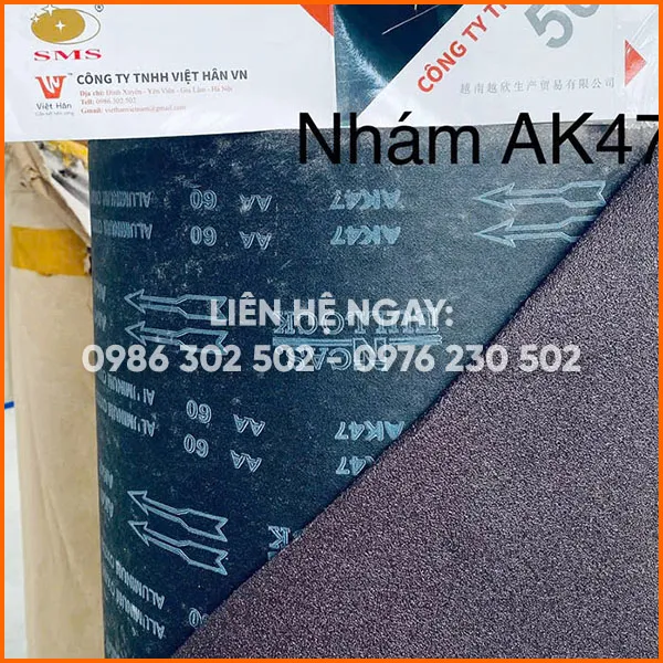 Sản phẩm nham ak47 — Giấy Nhám Việt Hân - Công Ty TNHH Việt Hân VN — MST 2301054651