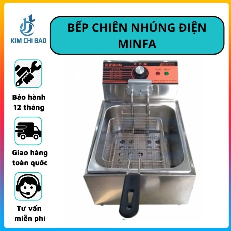Sản phẩm BẾP_CHIÊN_NHÚNG_ĐIỆN_MINFA — Công Ty TNHH XNK Kim Chí Bảo — MST 2301055768