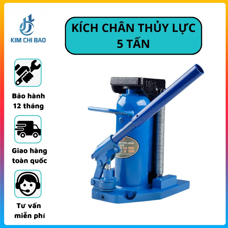 Sản phẩm KÍCH_CHÂN_THỦY_LỰC_5_TẤN — Công Ty TNHH XNK Kim Chí Bảo — MST 2301055768