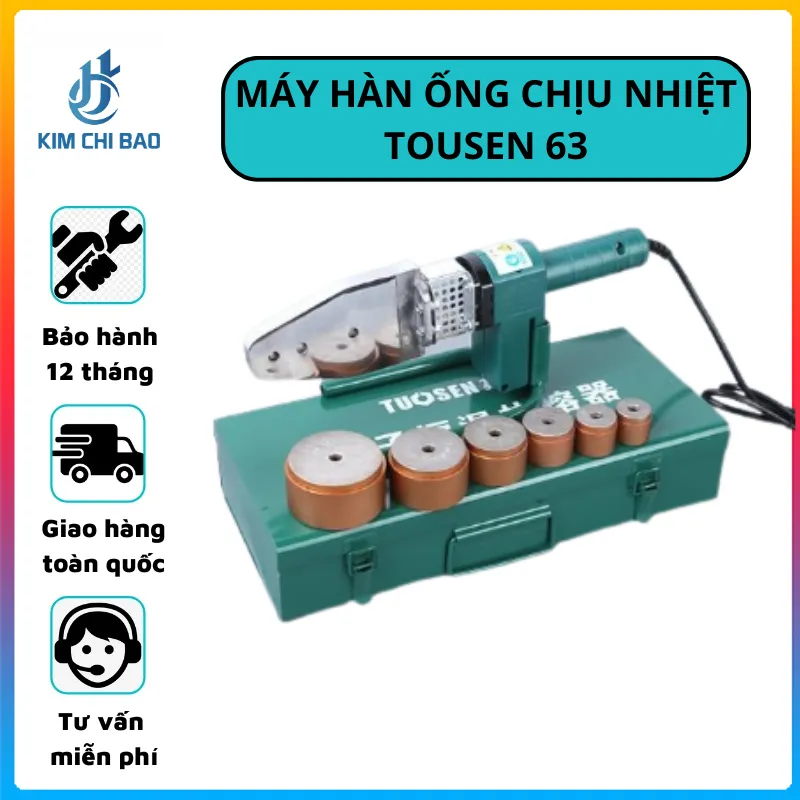 Sản phẩm MÁY_HÀN_ỐNG_CHỊU_NHIỆT_TOUSEN_63 — Công Ty TNHH XNK Kim Chí Bảo — MST 2301055768