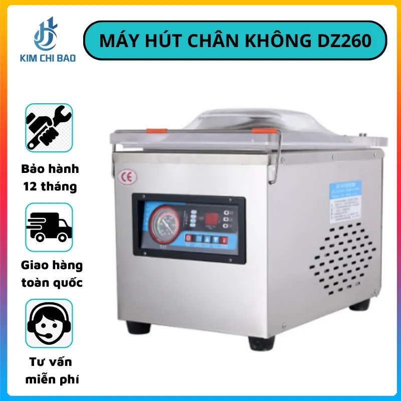 Sản phẩm MÁY_HÚT_CHÂN_KHÔNG_DZ260 — Công Ty TNHH XNK Kim Chí Bảo — MST 2301055768