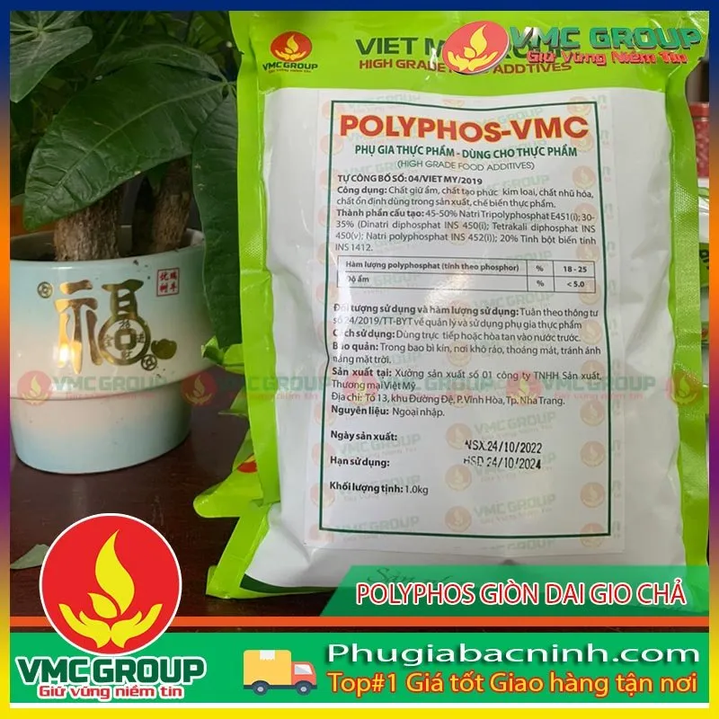 Sản phẩm vmc polyphose — Hoá Chất Bắc Ninh - Công Ty Cổ Phần VMCGROUP Bắc Ninh — MST 2301085561