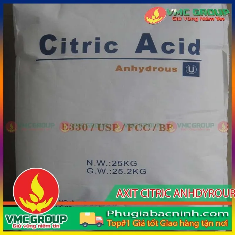 Sản phẩm axit citric — Hoá Chất Bắc Ninh - Công Ty Cổ Phần VMCGROUP Bắc Ninh — MST 2301085561