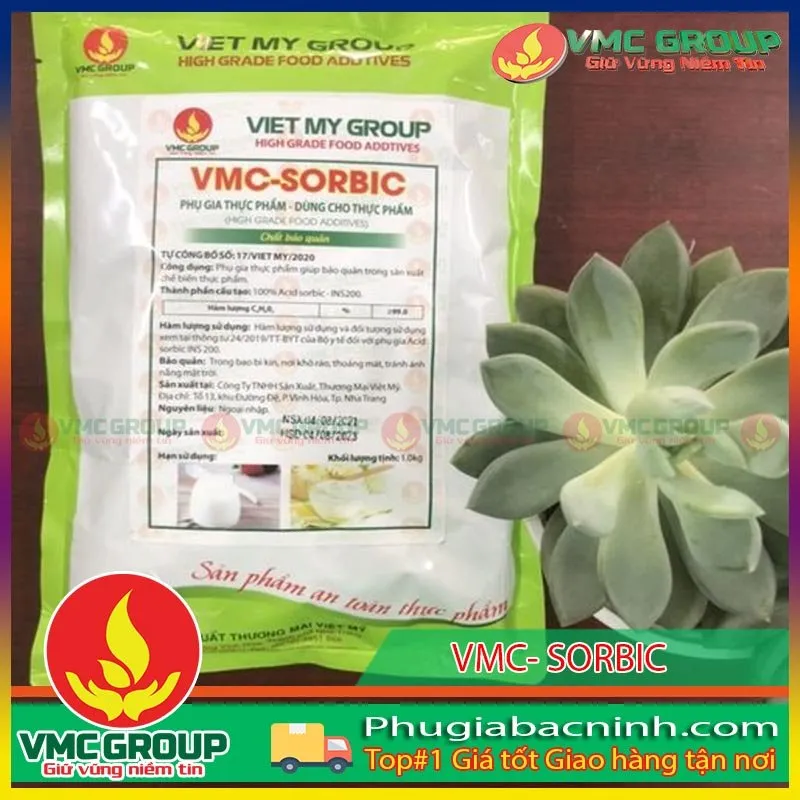 Sản phẩm vmc sorbic — Hoá Chất Bắc Ninh - Công Ty Cổ Phần VMCGROUP Bắc Ninh — MST 2301085561