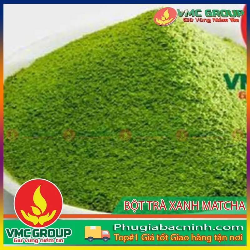 Sản phẩm bot tra xanh matcha — Hoá Chất Bắc Ninh - Công Ty Cổ Phần VMCGROUP Bắc Ninh — MST 2301085561