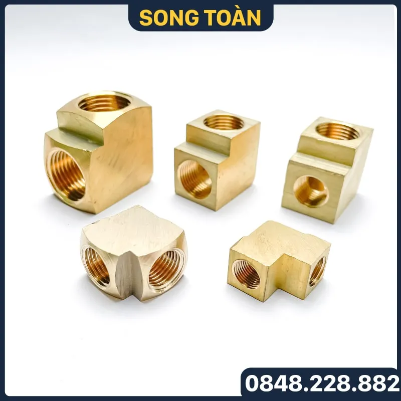 Sản phẩm co ren trong hai dau cong 90 do female equal elbows dong thau 1 — Công Ty Cổ Phần Đầu Tư Sản Xuất Và Thương Mại (STG) Song Toàn — MST 2301096274