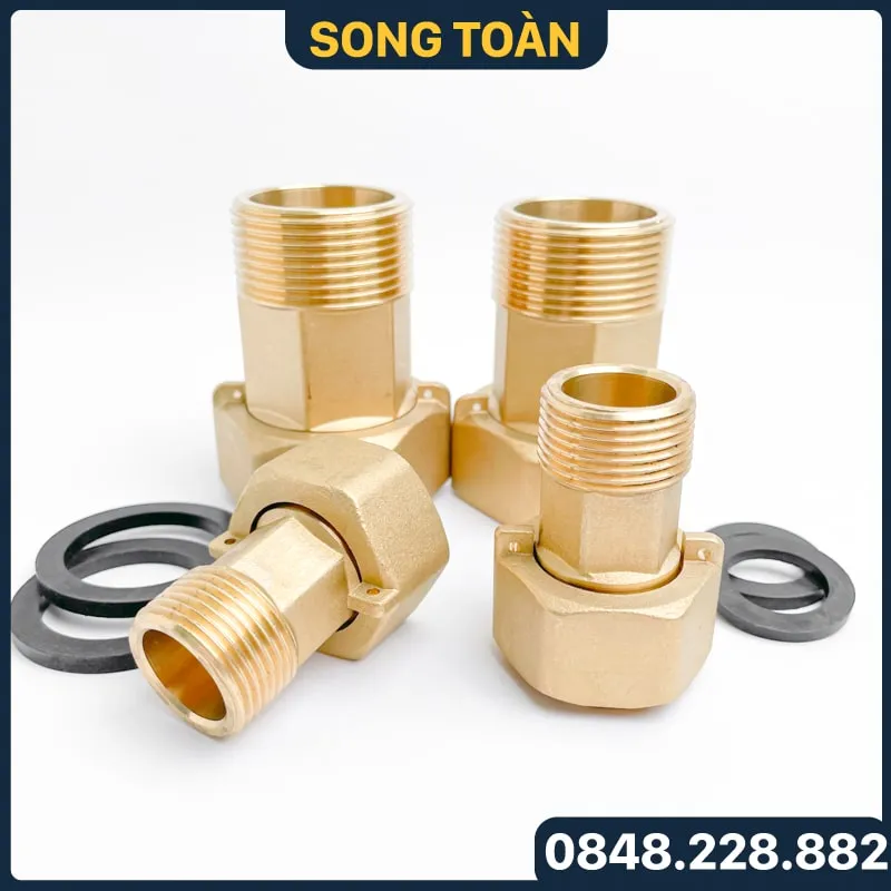 Sản phẩm rac co luc giac co lo kep chi noi duoi dong ho nuoc threaded union for water meter connection 1 — Công Ty Cổ Phần Đầu Tư Sản Xuất Và Thương Mại (STG) Song Toàn — MST 2301096274