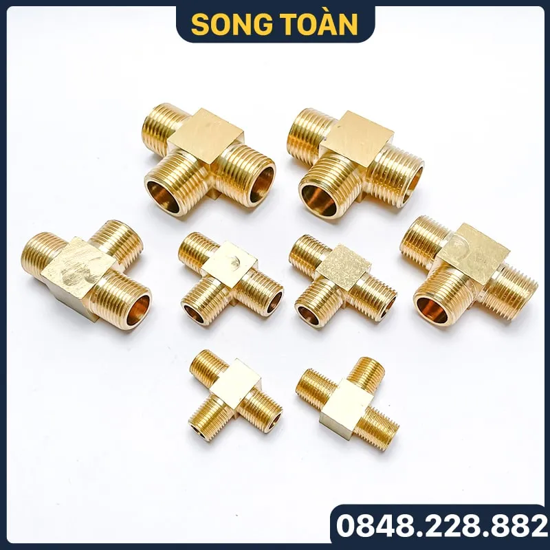Sản phẩm t te ba dau ren ngoai tee threaded male dong thau 2 — Công Ty Cổ Phần Đầu Tư Sản Xuất Và Thương Mại (STG) Song Toàn — MST 2301096274