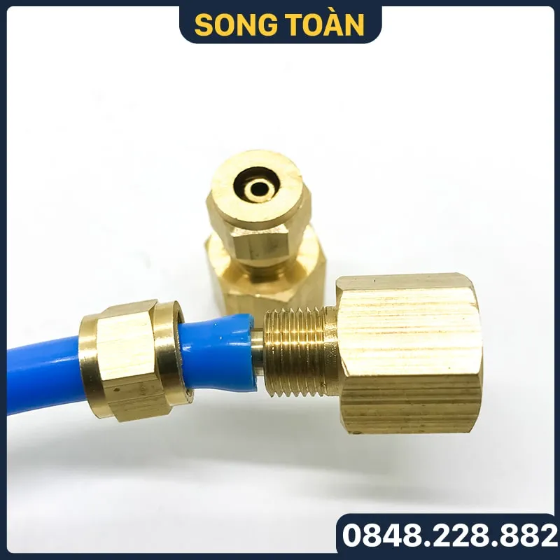 Sản phẩm thang 1 dau cam ong pu siet tan rac co noi ren trong bsp two touch fittings dong thau 2 — Công Ty Cổ Phần Đầu Tư Sản Xuất Và Thương Mại (STG) Song Toàn — MST 2301096274