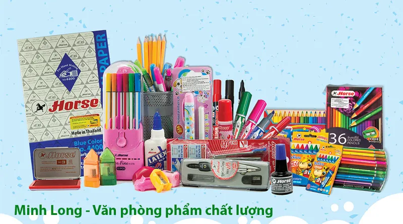 Sản phẩm vpp minh long — Công Ty TNHH Thương Mại Và Dịch Vụ Minh Long Việt Nam — MST 2301104983