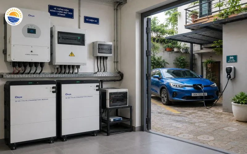 Sản phẩm lap dien mat troi cho chung cu mini tai bac ninh — Điện Năng Lượng Mặt Trời Hùng Phong - Công Ty TNHH Kỹ Thuật Hùng Phong — MST 2301152419