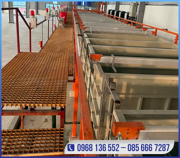 Sản phẩm Day chuyen anode nhom — Thiết Bị Hân á - Công Ty TNHH Cơ Khí Linh Kiện Xi Mạ Hân á — MST 2301196529